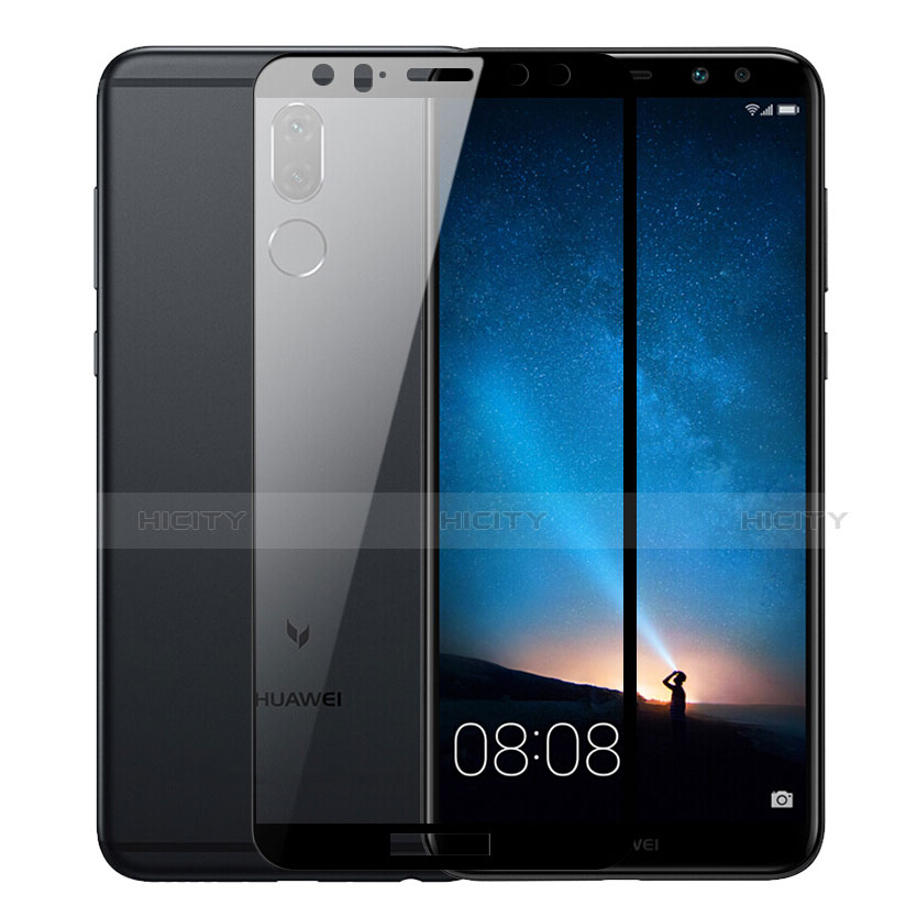 Film Protecteur d'Ecran Verre Trempe Integrale pour Huawei G10 Noir Plus