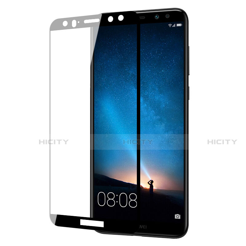 Film Protecteur d'Ecran Verre Trempe Integrale pour Huawei G10 Noir Plus