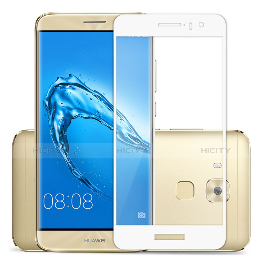 Film Protecteur d'Ecran Verre Trempe Integrale pour Huawei G9 Plus Blanc Plus