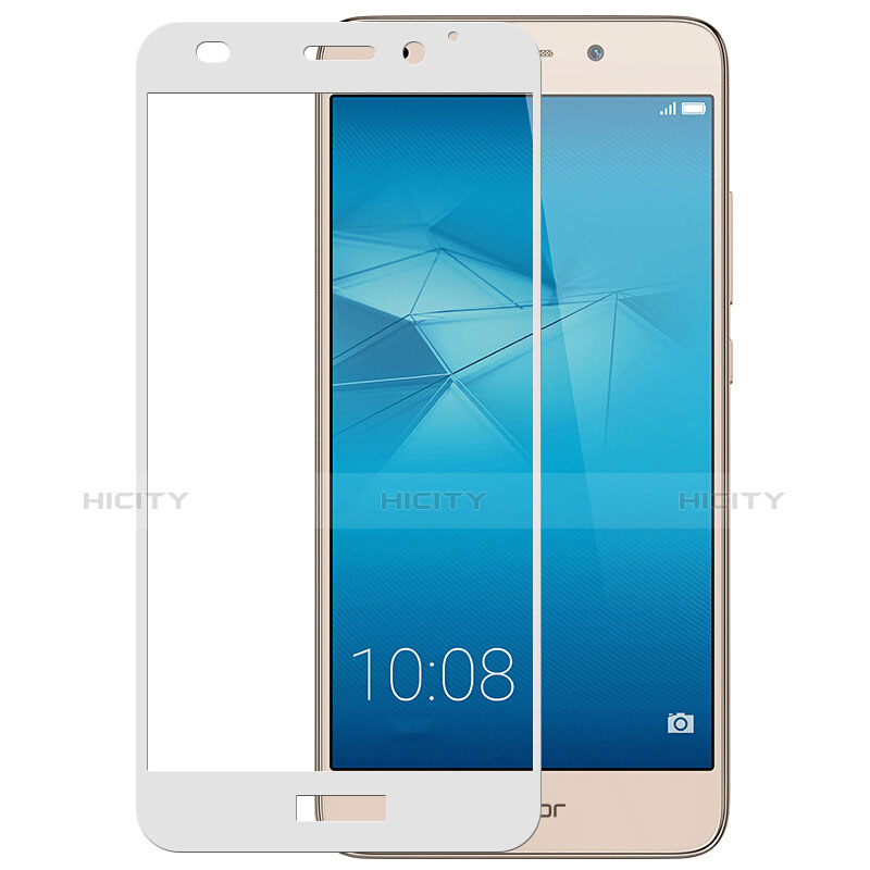 Film Protecteur d'Ecran Verre Trempe Integrale pour Huawei GR5 Mini Blanc Plus