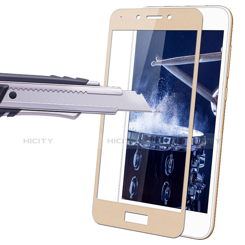 Film Protecteur d'Ecran Verre Trempe Integrale pour Huawei Honor 6A Or Plus