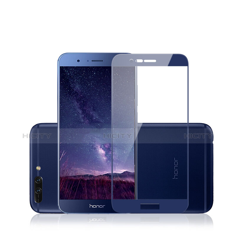 Film Protecteur d'Ecran Verre Trempe Integrale pour Huawei Honor 8 Pro Bleu Plus