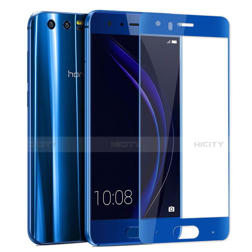 Film Protecteur d'Ecran Verre Trempe Integrale pour Huawei Honor 9 Bleu Plus