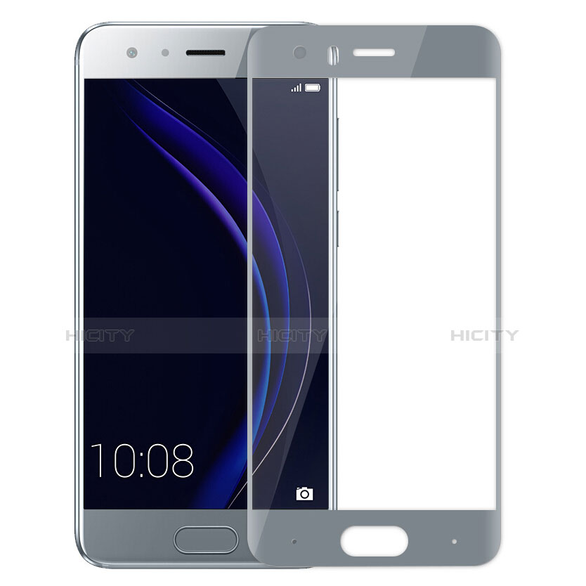 Film Protecteur d'Ecran Verre Trempe Integrale pour Huawei Honor 9 Gris Plus