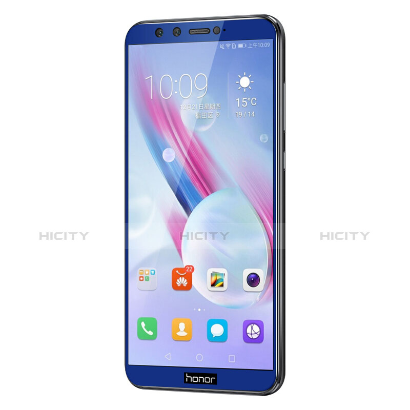 Film Protecteur d'Ecran Verre Trempe Integrale pour Huawei Honor 9 Lite Bleu Plus