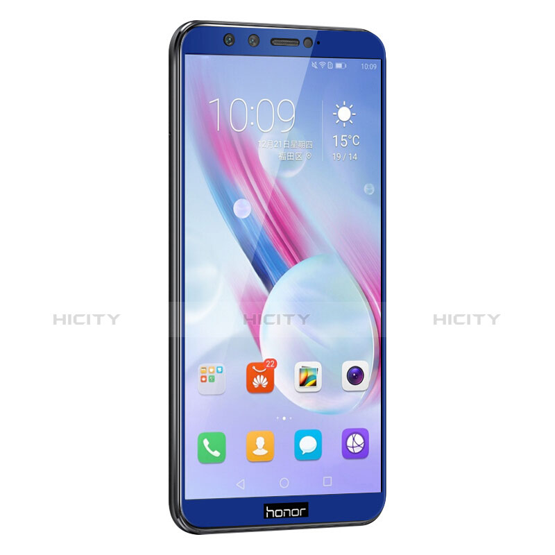 Film Protecteur d'Ecran Verre Trempe Integrale pour Huawei Honor 9 Lite Bleu Plus