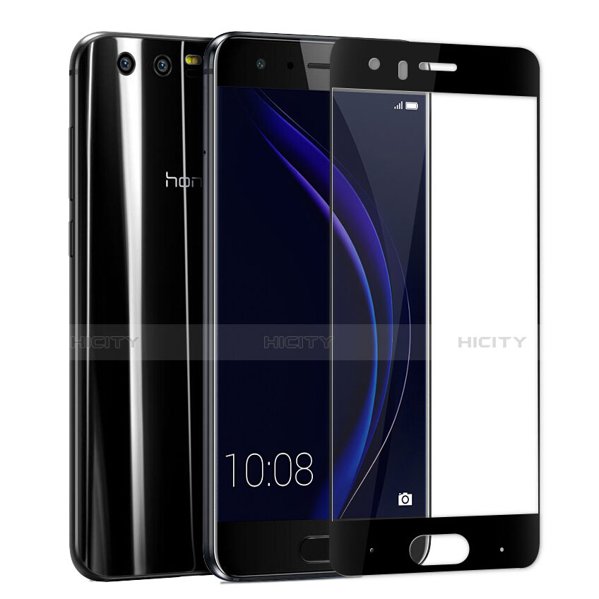 Film Protecteur d'Ecran Verre Trempe Integrale pour Huawei Honor 9 Premium Noir Plus