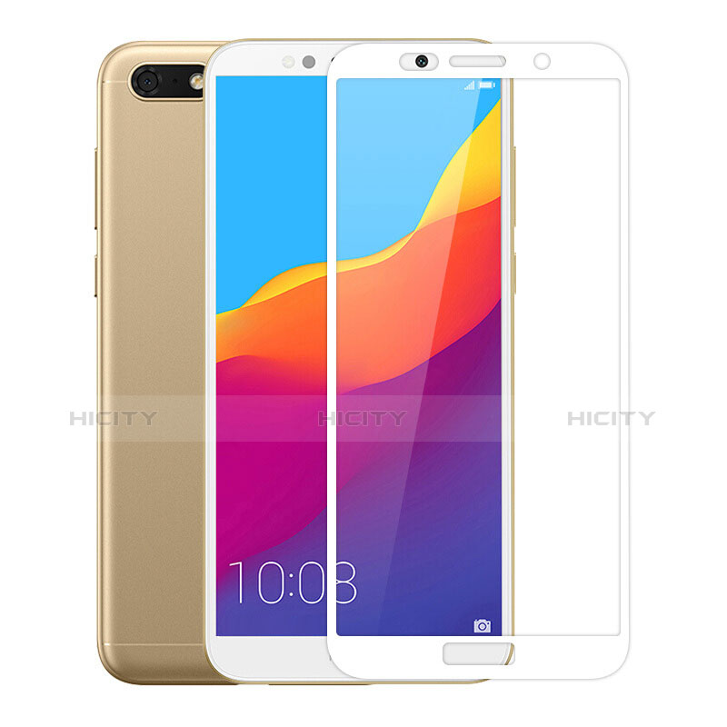 Film Protecteur d'Ecran Verre Trempe Integrale pour Huawei Honor Play 7 Blanc Plus