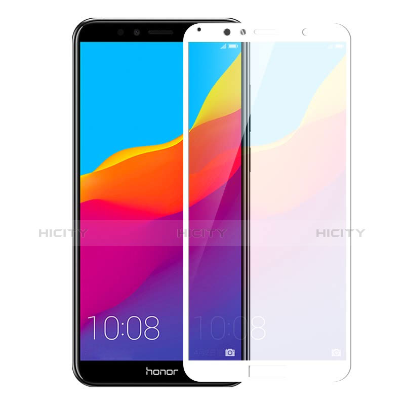 Film Protecteur d'Ecran Verre Trempe Integrale pour Huawei Honor Play 7A Blanc Plus