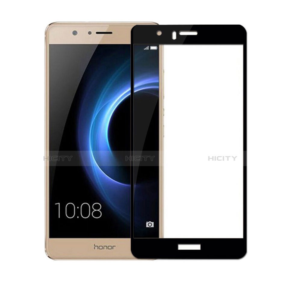 Film Protecteur d'Ecran Verre Trempe Integrale pour Huawei Honor V8 Noir Plus