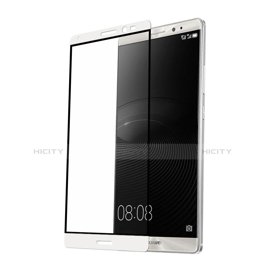 Film Protecteur d'Ecran Verre Trempe Integrale pour Huawei Mate 8 Blanc Plus