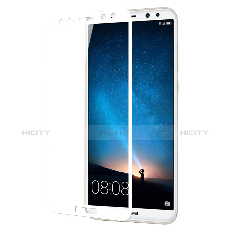 Film Protecteur d'Ecran Verre Trempe Integrale pour Huawei Nova 2i Blanc Plus