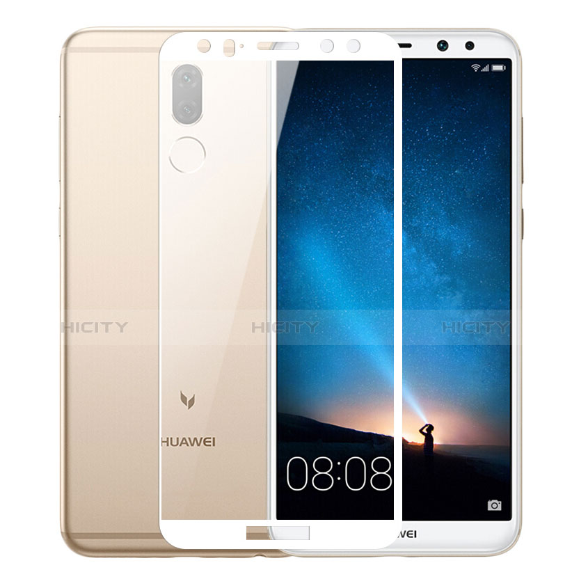 Film Protecteur d'Ecran Verre Trempe Integrale pour Huawei Nova 2i Blanc Plus