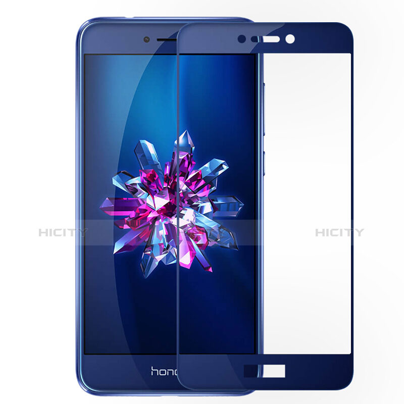 Film Protecteur d'Ecran Verre Trempe Integrale pour Huawei P8 Lite (2017) Bleu Plus