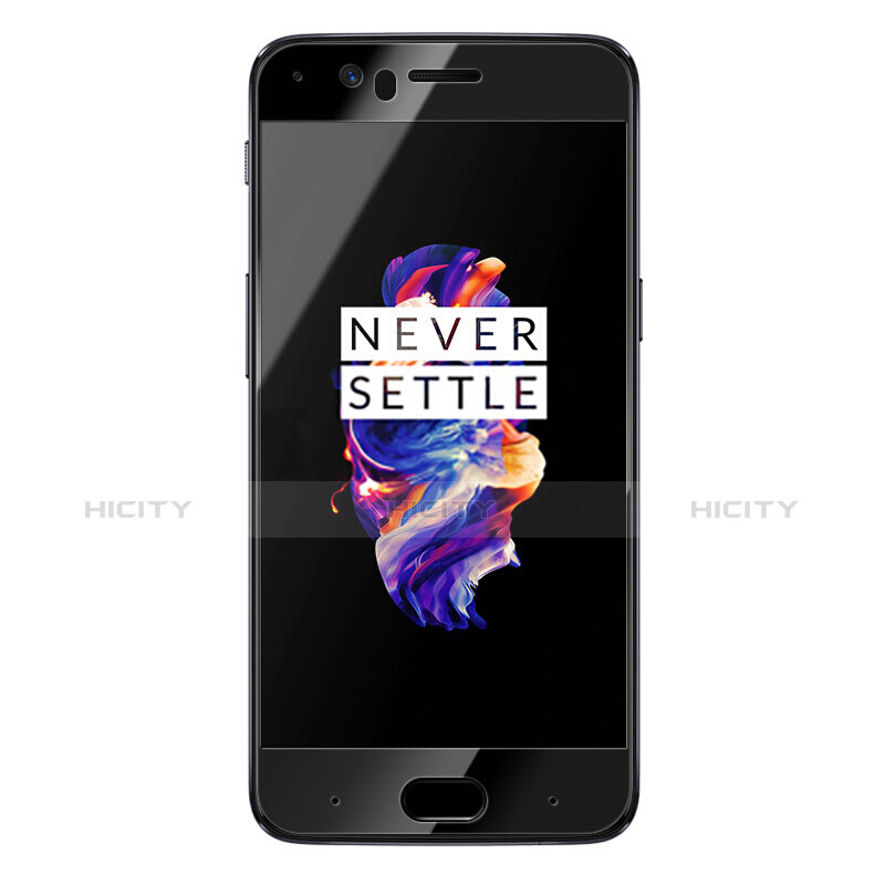 Film Protecteur d'Ecran Verre Trempe Integrale pour OnePlus 5 Noir Plus