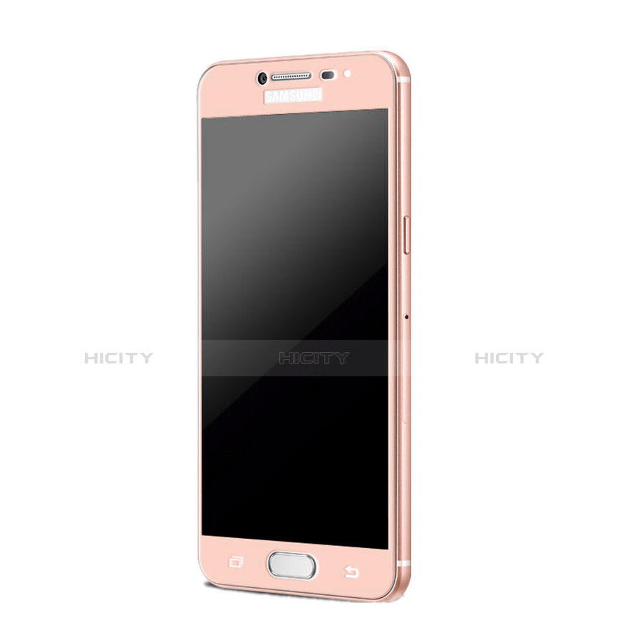 Film Protecteur d'Ecran Verre Trempe Integrale pour Samsung Galaxy C7 SM-C7000 Rose Plus