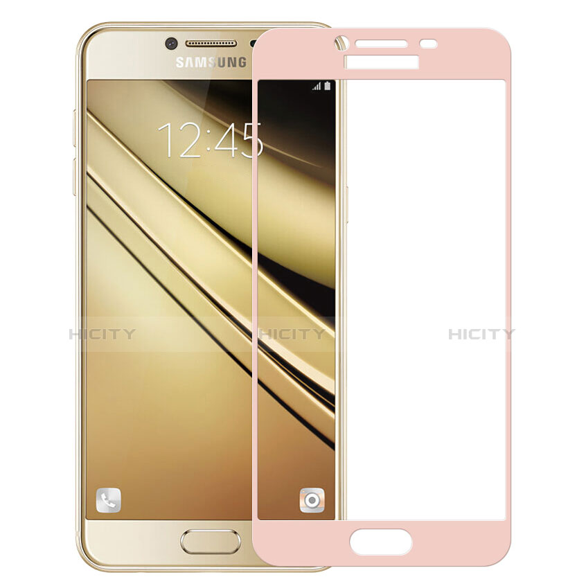 Film Protecteur d'Ecran Verre Trempe Integrale pour Samsung Galaxy C9 Pro C9000 Rose Plus