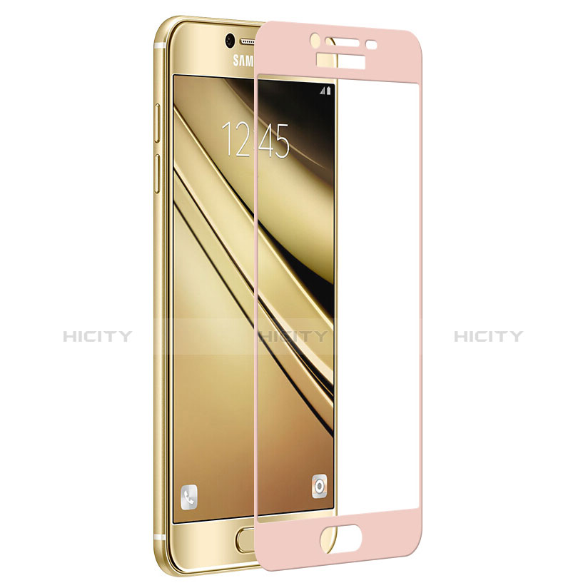 Film Protecteur d'Ecran Verre Trempe Integrale pour Samsung Galaxy C9 Pro C9000 Rose Plus