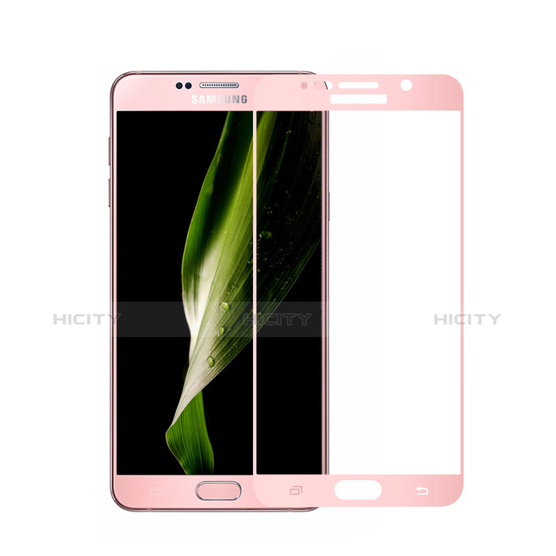 Film Protecteur d'Ecran Verre Trempe Integrale pour Samsung Galaxy Note 5 N9200 N920 N920F Rose Plus