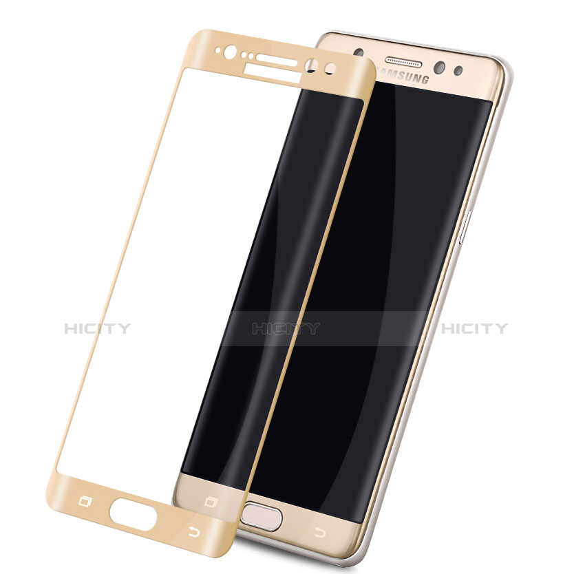 Film Protecteur d'Ecran Verre Trempe Integrale pour Samsung Galaxy Note 7 Or Plus