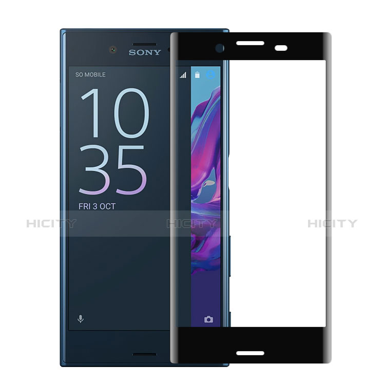 Film Protecteur d'Ecran Verre Trempe Integrale pour Sony Xperia X Compact Noir Plus