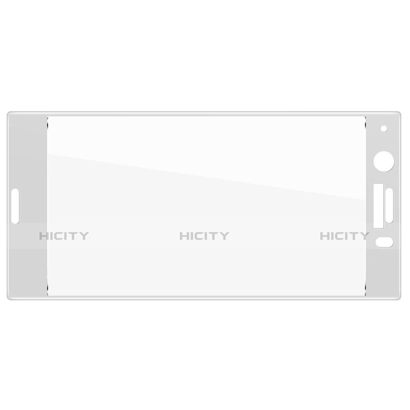 Film Protecteur d'Ecran Verre Trempe Integrale pour Sony Xperia XZ1 Compact Blanc Plus