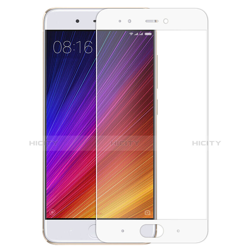 Film Protecteur d'Ecran Verre Trempe Integrale pour Xiaomi Mi 5S 4G Blanc Plus