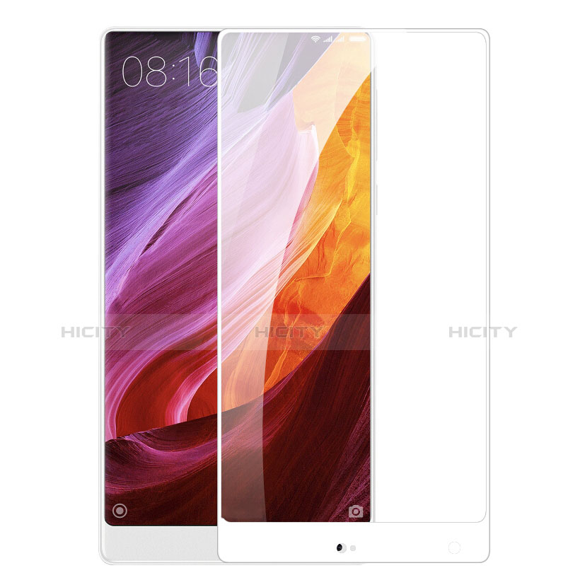 Film Protecteur d'Ecran Verre Trempe Integrale pour Xiaomi Mi Mix Blanc Plus