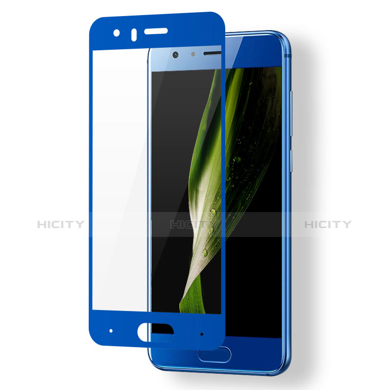 Film Protecteur d'Ecran Verre Trempe Integrale R01 pour Huawei Honor 9 Premium Bleu Plus