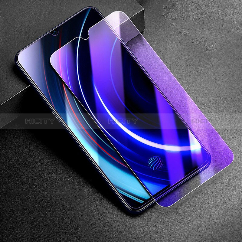 Film Protection Protecteur d'Ecran Verre Trempe Anti-Lumiere Bleue B04 pour Samsung Galaxy A50 Clair Plus