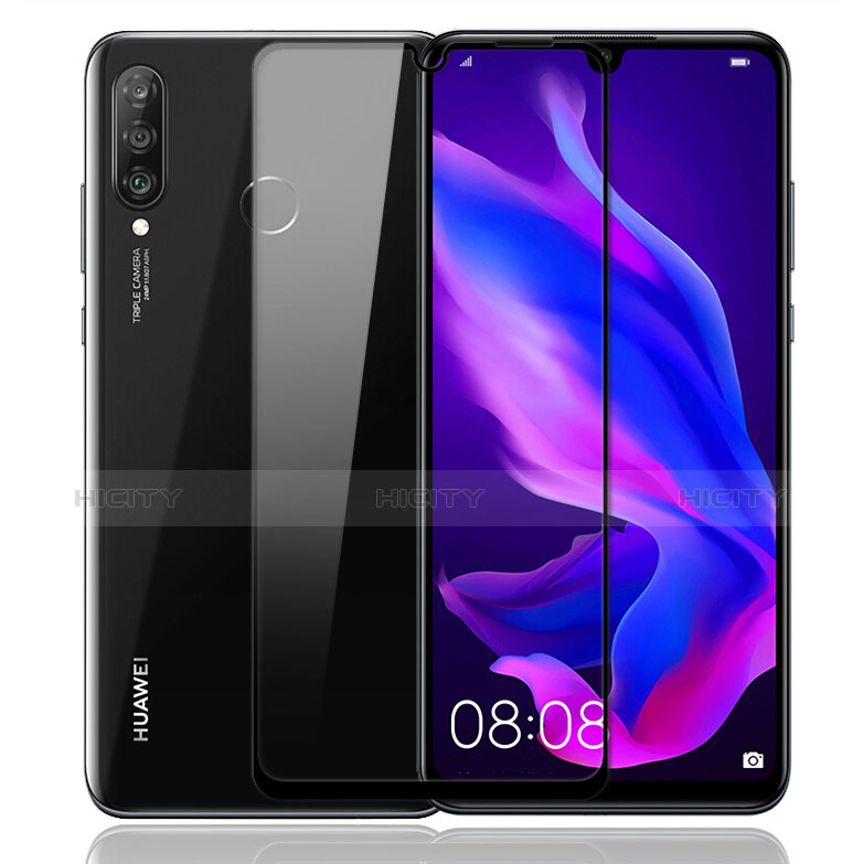 Film Protection Protecteur d'Ecran Verre Trempe Integrale F02 pour Huawei Nova 4e Noir Plus