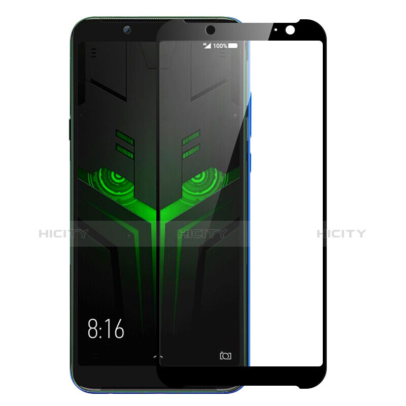 Film Protection Protecteur d'Ecran Verre Trempe Integrale F02 pour Xiaomi Black Shark Helo Noir Plus