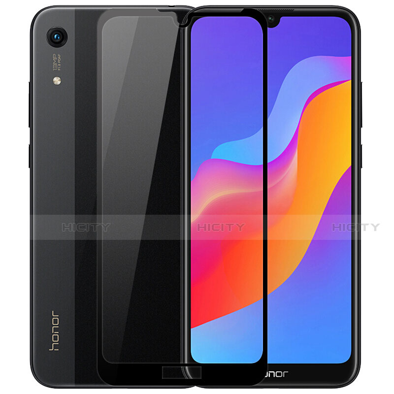 Film Protection Protecteur d'Ecran Verre Trempe Integrale F03 pour Huawei Y6 (2019) Noir Plus