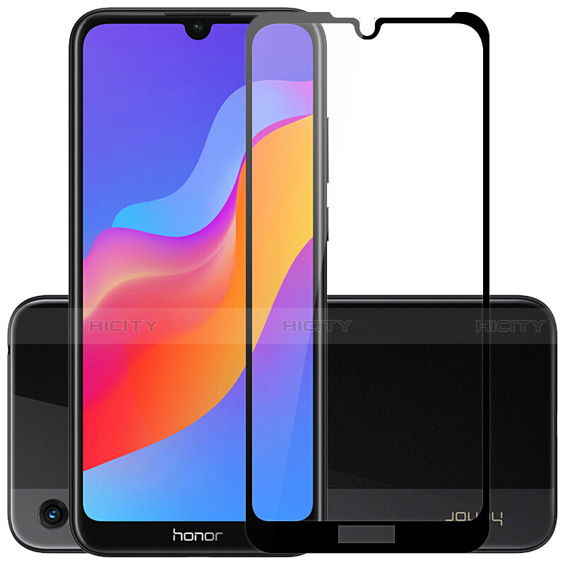 Film Protection Protecteur d'Ecran Verre Trempe Integrale F03 pour Huawei Y6 (2019) Noir Plus