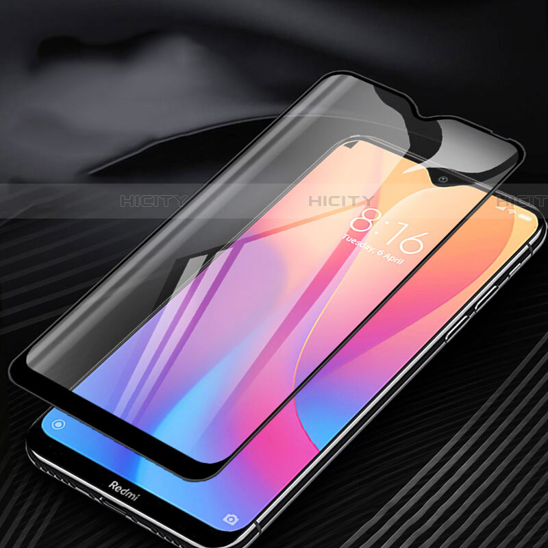 Film Protection Protecteur d'Ecran Verre Trempe Integrale F03 pour Xiaomi Redmi 8 Noir Plus