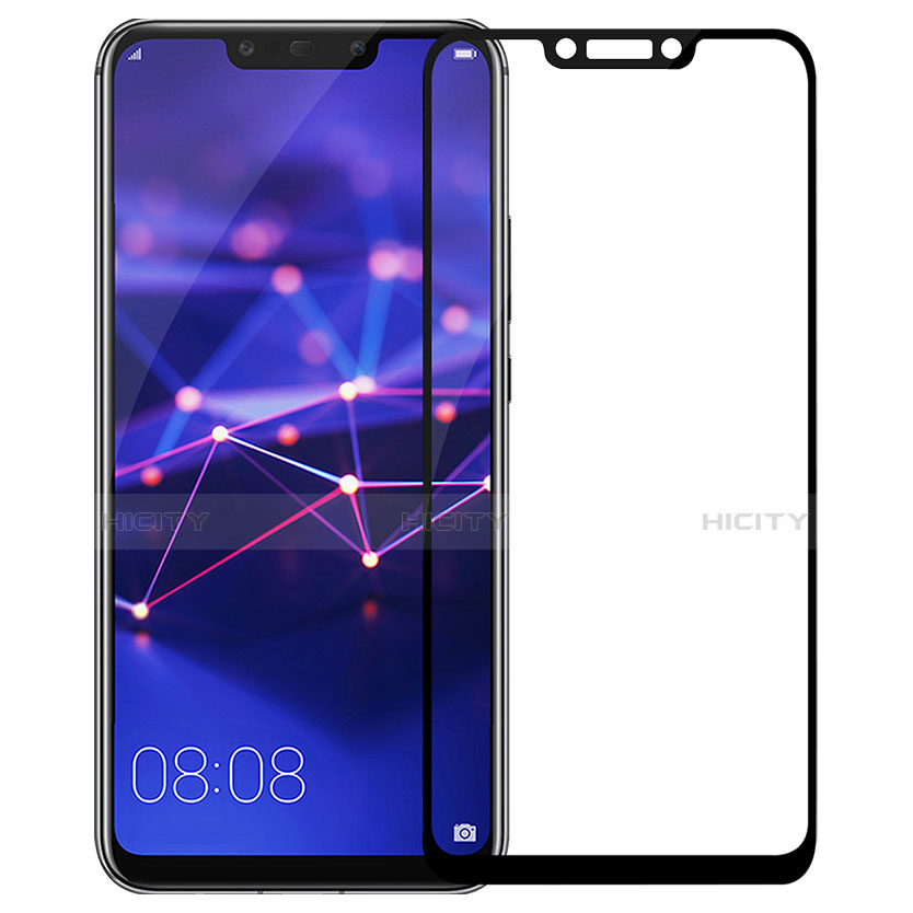 Film Protection Protecteur d'Ecran Verre Trempe Integrale F04 pour Huawei Mate 20 Lite Noir Plus