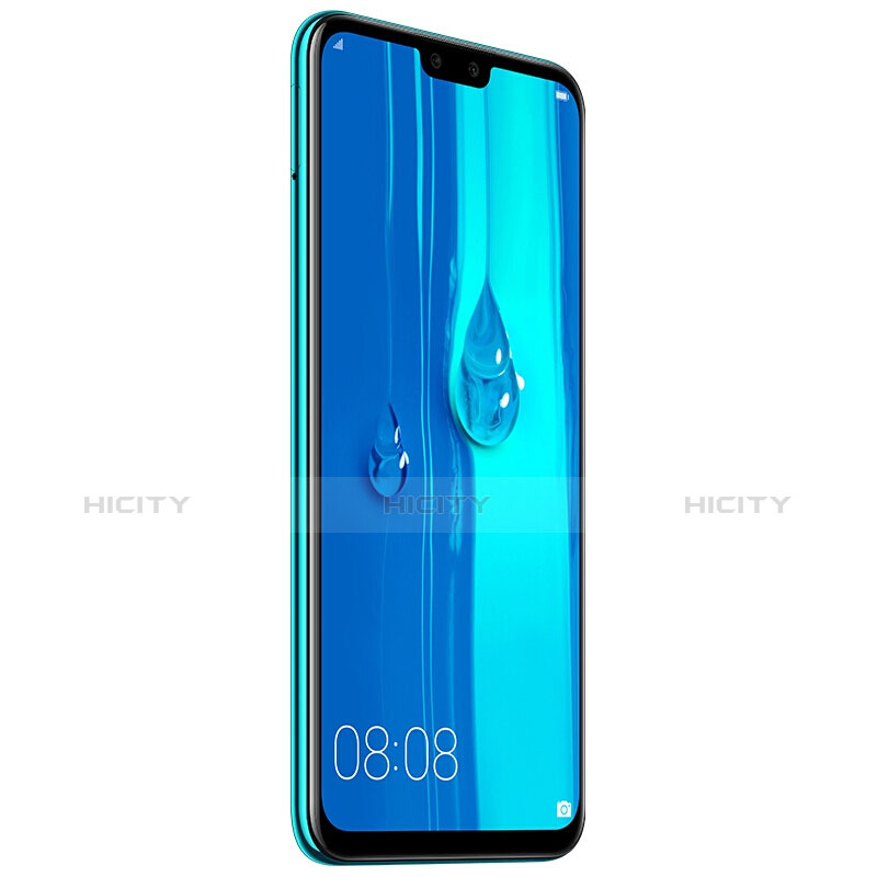 Film Protection Protecteur d'Ecran Verre Trempe Integrale pour Huawei Y9 (2019) Noir Plus