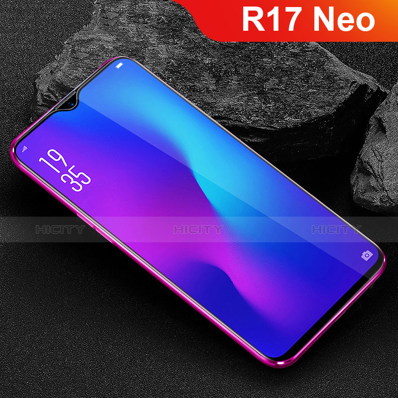 Film Protection Protecteur d'Ecran Verre Trempe Integrale pour Oppo R17 Neo Noir Plus