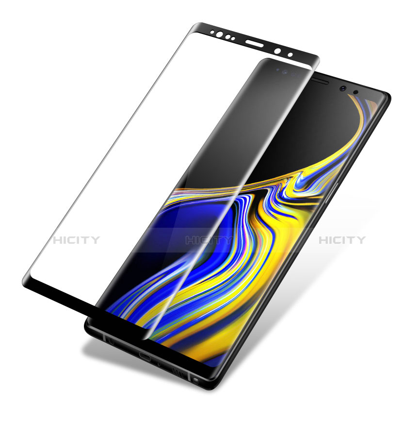 Film Protection Protecteur d'Ecran Verre Trempe Integrale pour Samsung Galaxy Note 9 Noir Plus