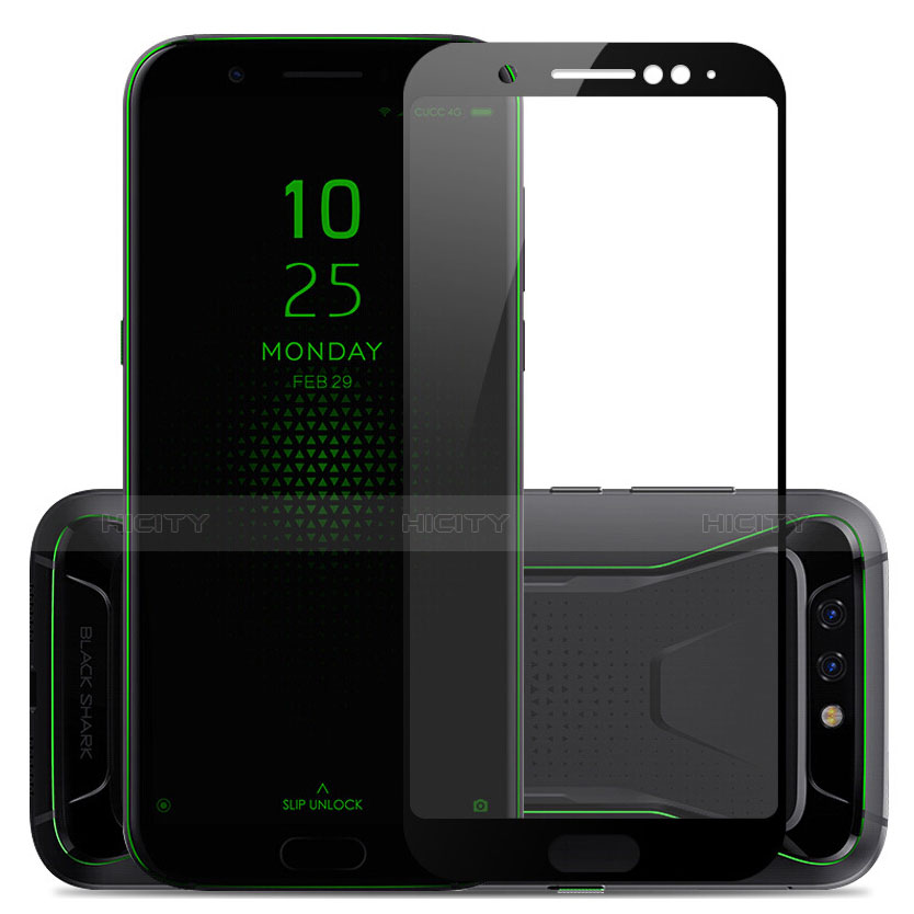 Film Protection Protecteur d'Ecran Verre Trempe Integrale pour Xiaomi Black Shark Noir Plus