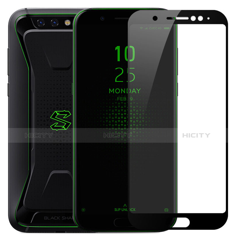 Film Protection Protecteur d'Ecran Verre Trempe Integrale pour Xiaomi Black Shark Noir Plus