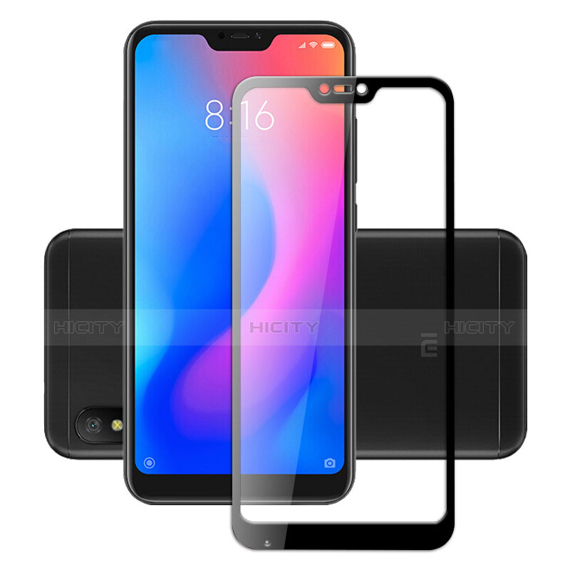 Film Protection Protecteur d'Ecran Verre Trempe Integrale pour Xiaomi Mi A2 Lite Noir Plus