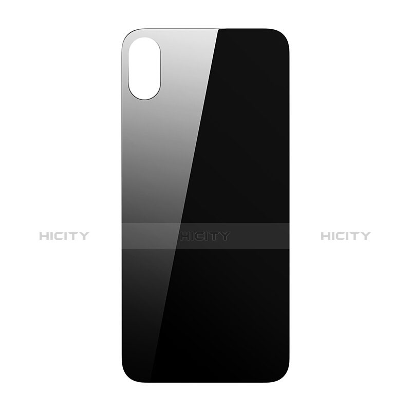 Film Protection Verre Trempe Arriere Protecteur d'Ecran pour Apple iPhone Xs Noir Plus