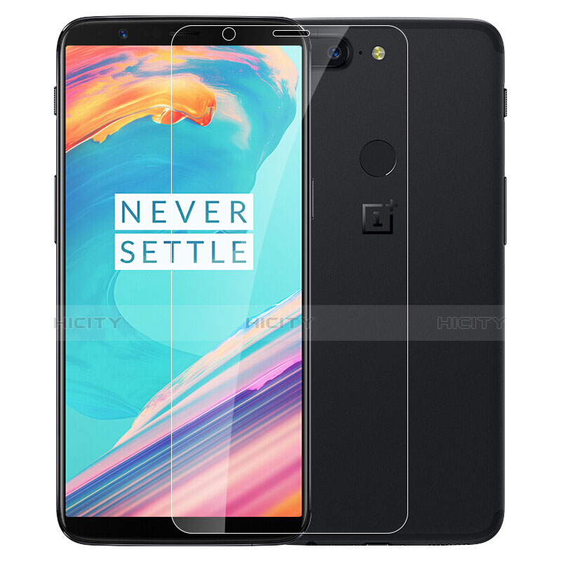 Film Protection Verre Trempe Protecteur d'Ecran pour OnePlus 5T A5010 Clair Plus