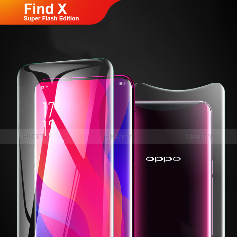 Film Protection Verre Trempe Protecteur d'Ecran pour Oppo Find X Super Flash Edition Clair Plus