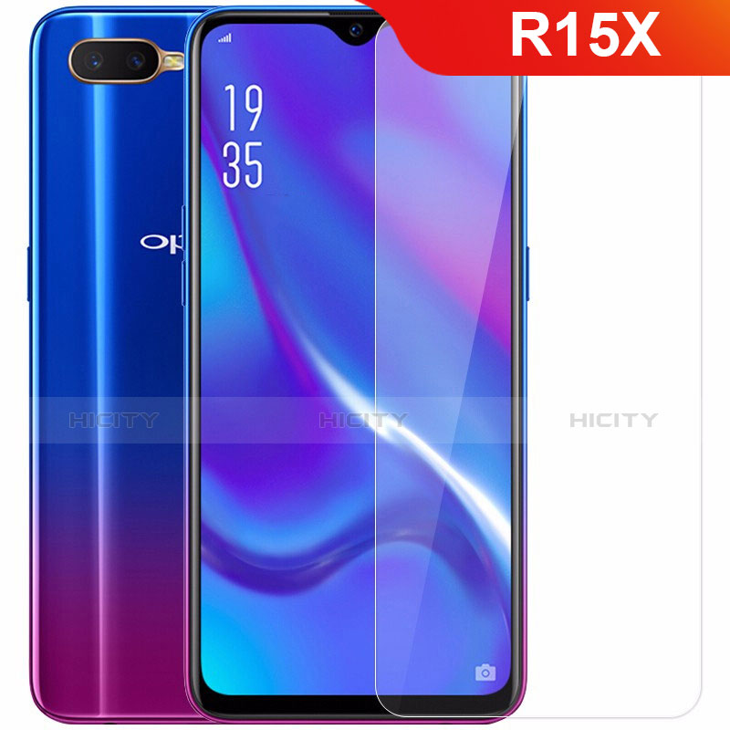 Film Protection Verre Trempe Protecteur d'Ecran pour Oppo R15X Clair Plus