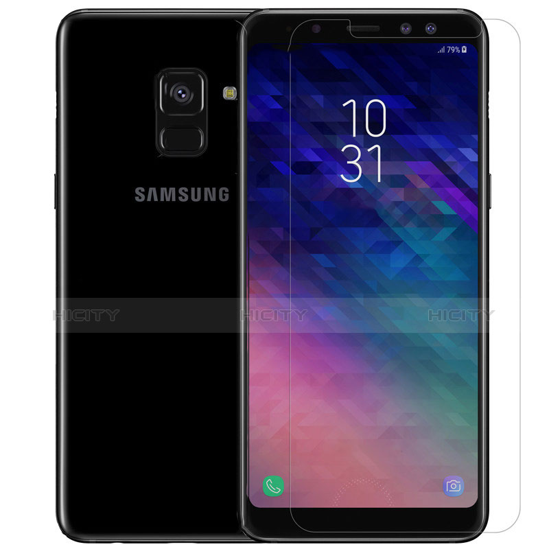 Film Protection Verre Trempe Protecteur d'Ecran pour Samsung Galaxy A8+ A8 Plus (2018) A730F Clair Plus