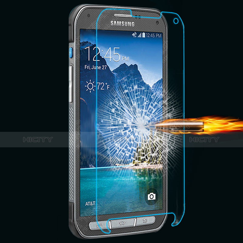 Film Protection Verre Trempe Protecteur d'Ecran pour Samsung Galaxy S5 Active Clair Plus