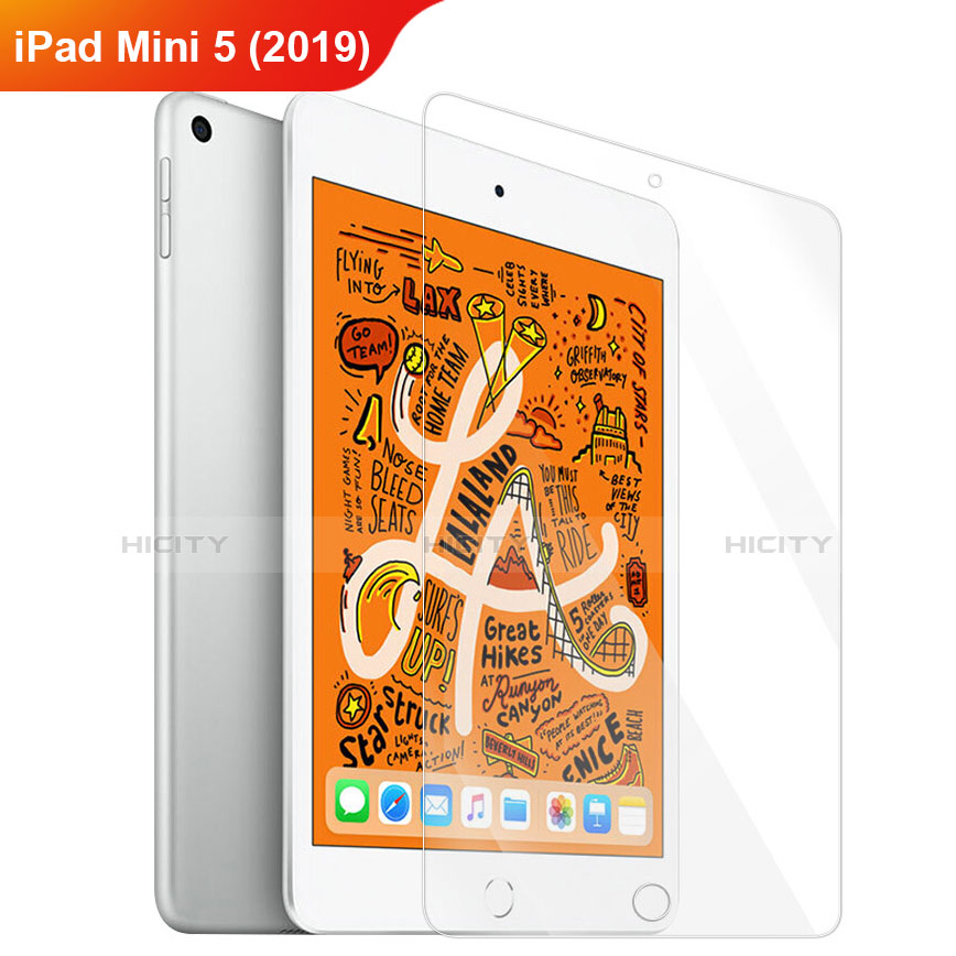 Film Protection Verre Trempe Protecteur d'Ecran T02 pour Apple iPad Mini 5 (2019) Clair Plus