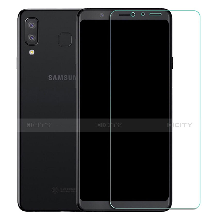 Film Protection Verre Trempe Protecteur d'Ecran T02 pour Samsung Galaxy A8 Star Clair Plus